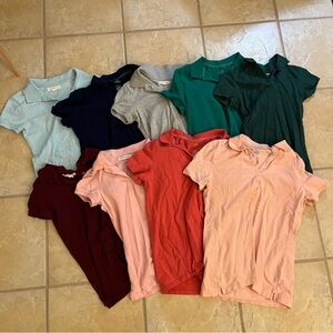 Bundle of Nine (9) Polo T-Shirts
